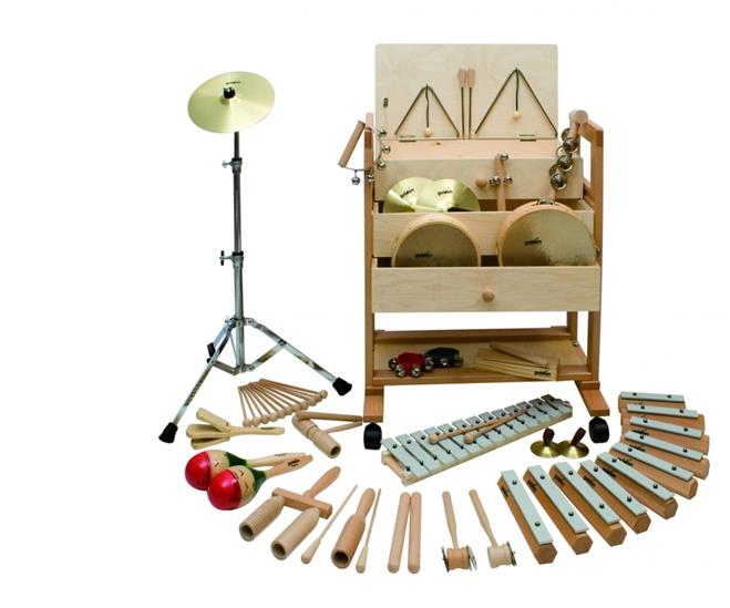 Orff komplet Goldon Music Trolley 2