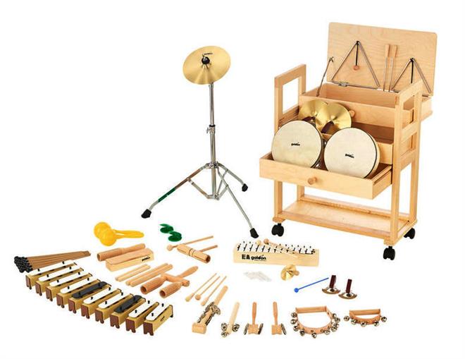 Orff komplet Goldon Music Trolley 1 