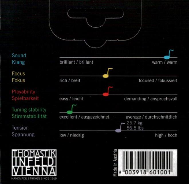 Thomastik Superflexible strune za violino 3/4 set