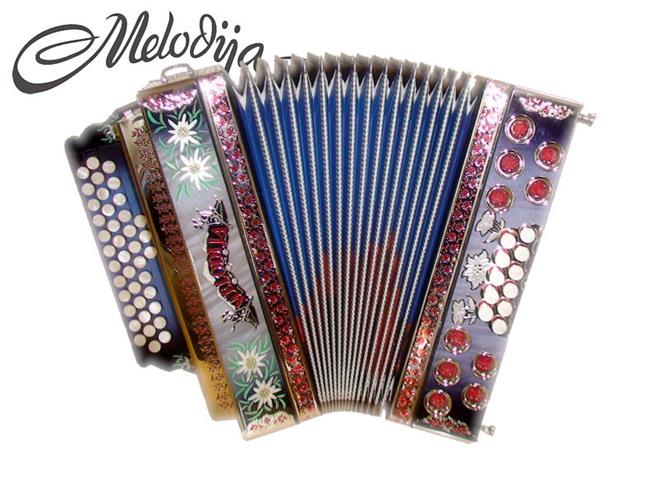 Melodija diatonična hamonika 38cm UNIKAT