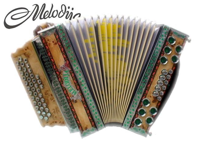 Melodija diatonična hamonika 38cm UNIKAT