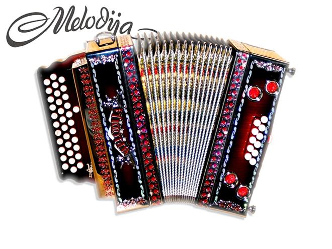 Melodija otroška diatonična harmonika 'MODERNA'