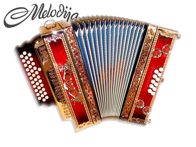 Melodija otroška diatonična harmonika 'MODERNA'