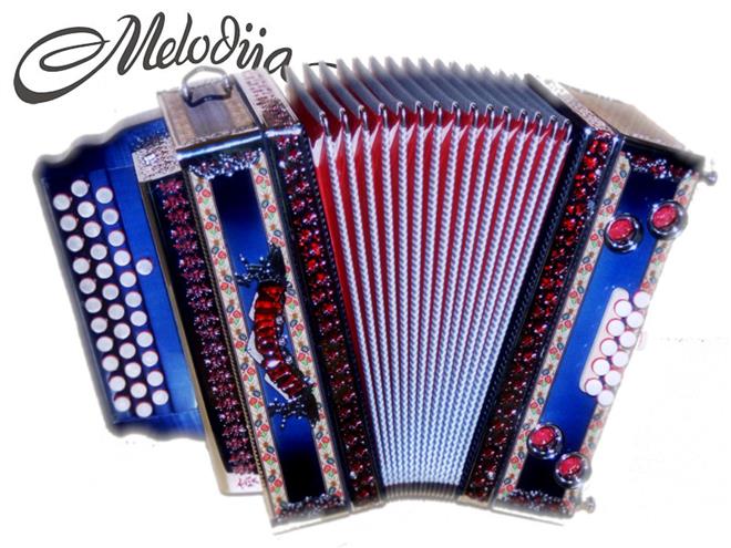 Melodija otroška diatonična harmonika 'MODERNA'