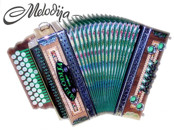 Melodija otroška diatonična harmonika 'MODERNA'