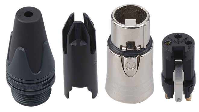 NEUTRIK NC3FXX ženski XLR konektor