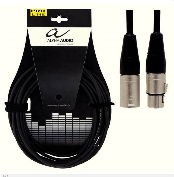 Alpha Proline kabel za mikrofon 9m