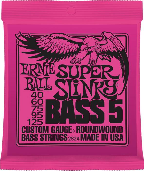 ERNIE BALL 2824 Super Slinky 40-125 5-strun