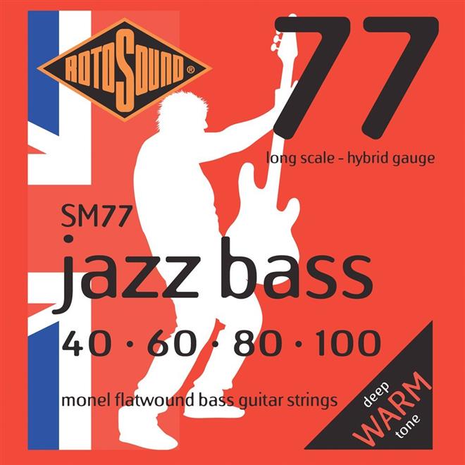 Rotosound SM77 strune za bas kitaro 40-100 BRUŠENE