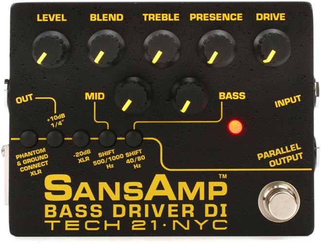 TECH 21 SANSAMP BASS DRIVER DI V2