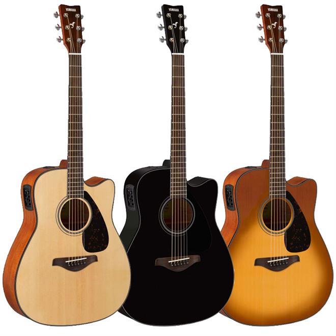 Yamaha FGX 800C BK elektro-akustična kitara