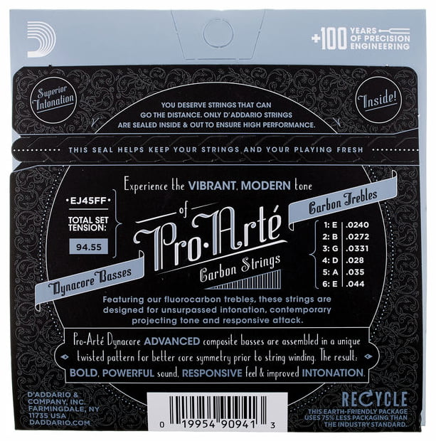 D'ADDARIO EJ45FF Pro Arte strune za klasično kitaro