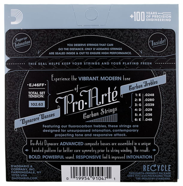 D'ADDARIO EJ46FF Pro Arte strune za klasično kitaro