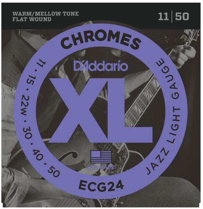 D'ADDARIO ECG24 11-50 brušene strune 