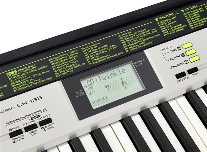 Casio LK-135 klaviatura