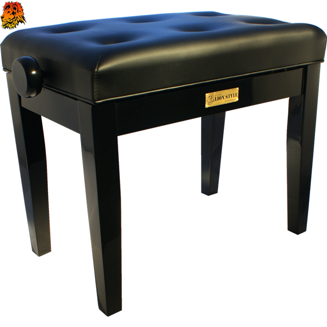 Klop za klavir LS-PB2 PE črn lak