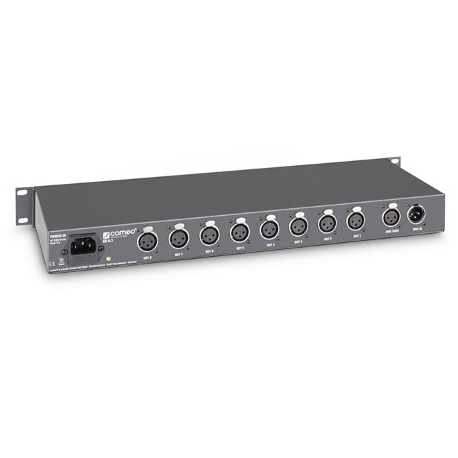 Cameo SB8.3 8-channel DMX splitter/booster (3-pin)