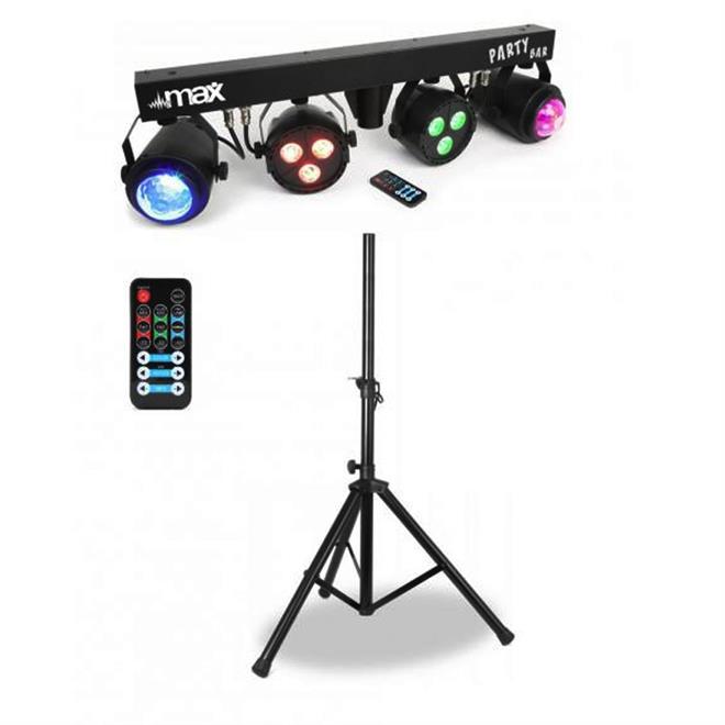 MAX Partybar Light show s stojalom