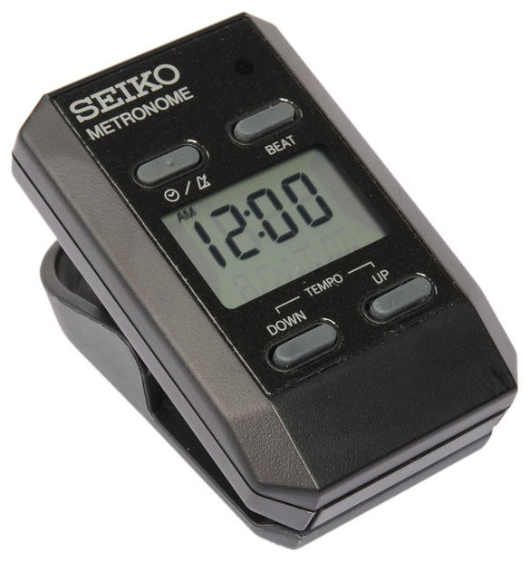 SEIKO DM51 Black digitalni CLIP-on METRONOM