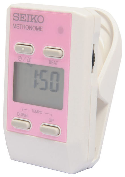 SEIKO DM51 Pink digitalni CLIP-on METRONOM