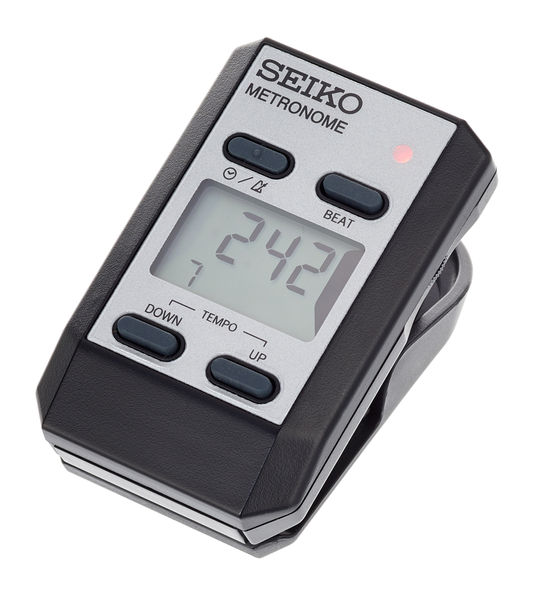 SEIKO DM51 Silver digitalni CLIP-on METRONOM