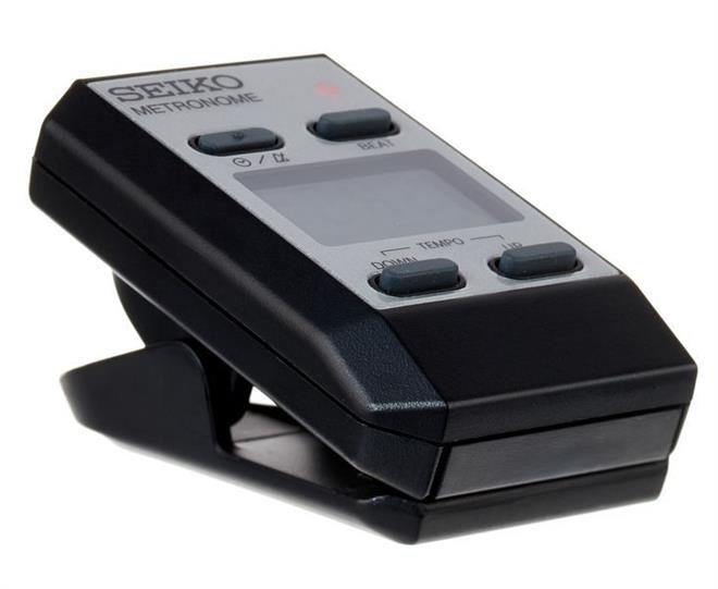SEIKO DM51 Silver digitalni CLIP-on METRONOM