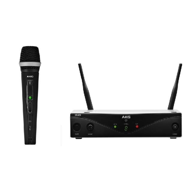 AKG WMS420 ročni daljinski mikrofon