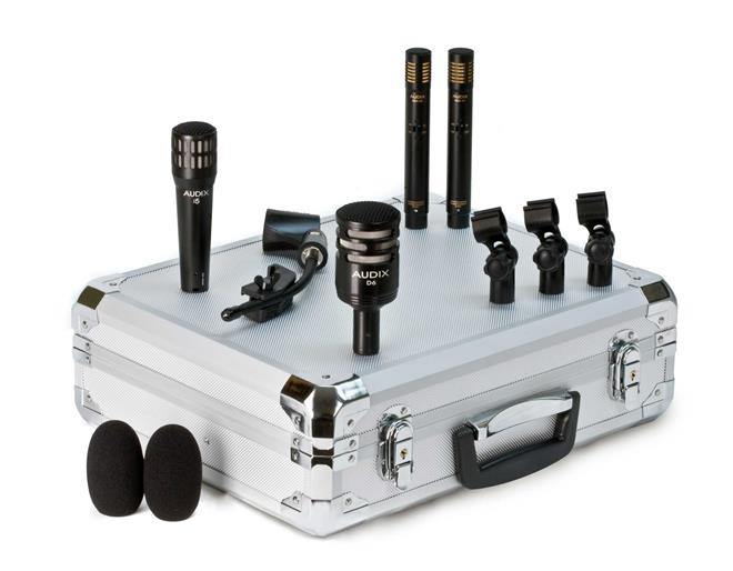 AUDIX DP QUAD SET MIKROFONOV + KOVČEK