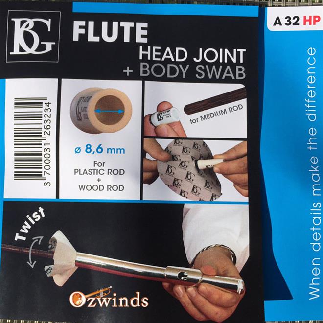 BG A32F KRPA ZA ČIŠČENJE FLAVTE MICROFIBER