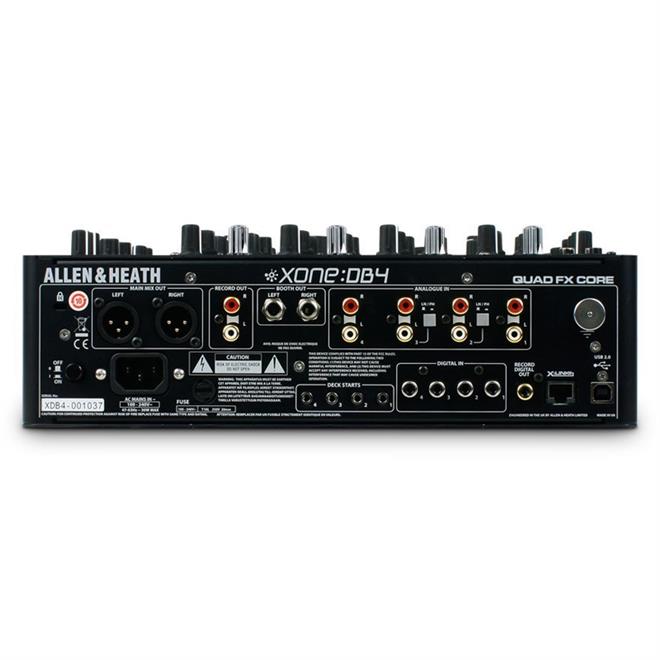 Allen & Heath XONE DB4 digitalna DJ mešalna miza z efekti