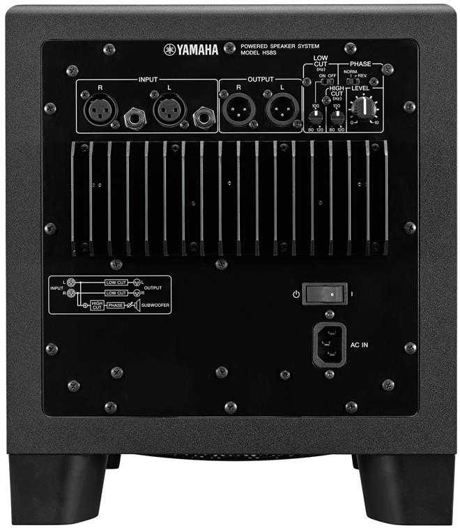YAMAHA HS8S studijski nizkotonec