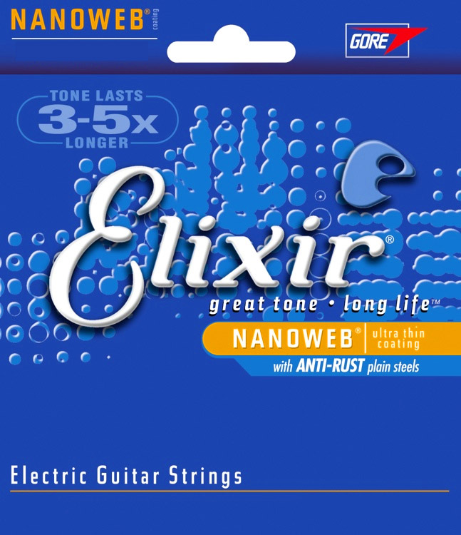ELIXIR 11-49 MEDIUM NANOWEB strune za električno kitaro