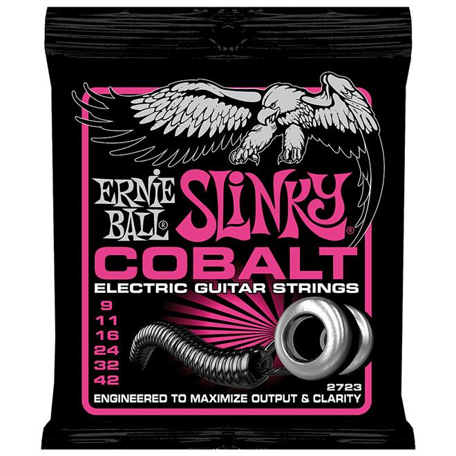 ERNIE BALL 2723 9-42 COBALT SLINKY strune za električno kitaro