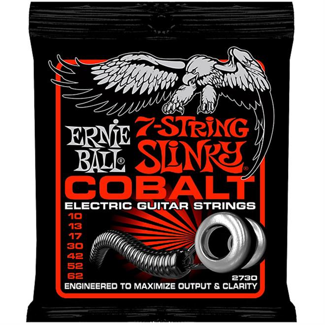 ERNIE BALL 2730 10-62 SLINKY COBALT 7-string