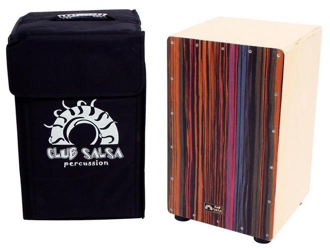 CLUB SALSA CAJON COLOR ZEBRANO s torbo
