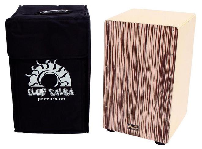 CLUB SALSA CAJON ZEBRANO s torbo