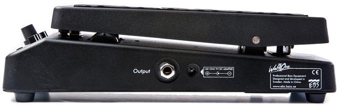EBS WahOne wah-wah in volume bas pedal