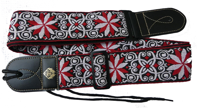 Fire&Stone 45531066 pas za kitaro Oberkrein rdeč