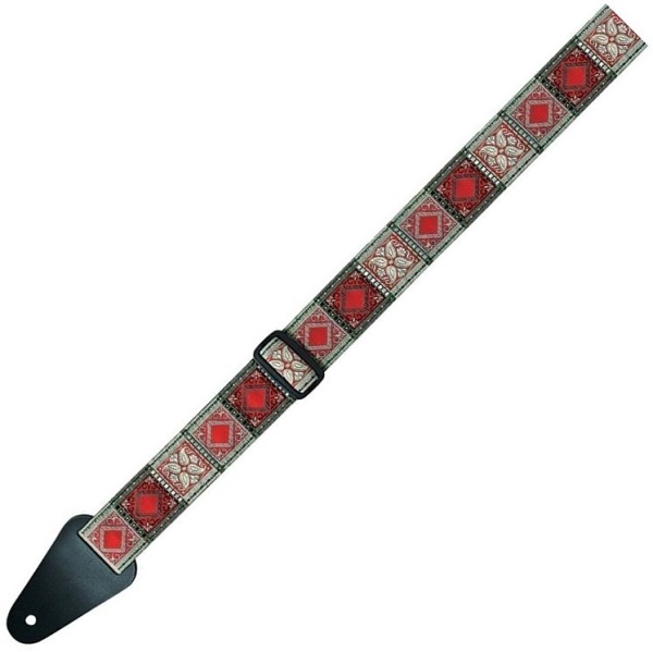 Fire&Stone 45531065 pas za kitaro Oberkrein rdeč