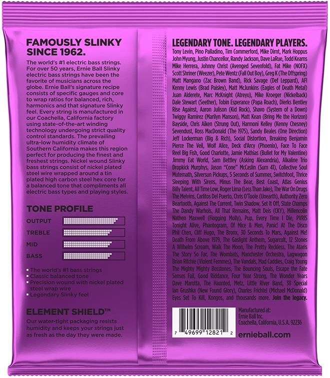 ERNIE BALL ERNIE BALL 2831 55-110 strune za bas kitaro