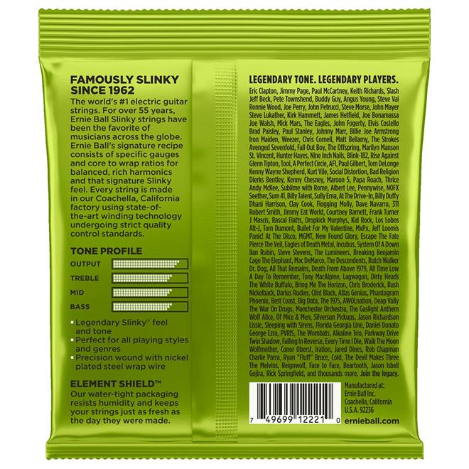 ERNIE BALL 2221 10-46 REGULAR SLINKY strune za električno kitaro