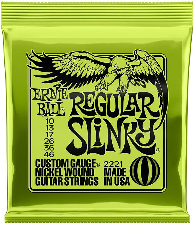 ERNIE BALL 2221 10-46 REGULAR SLINKY strune za električno kitaro
