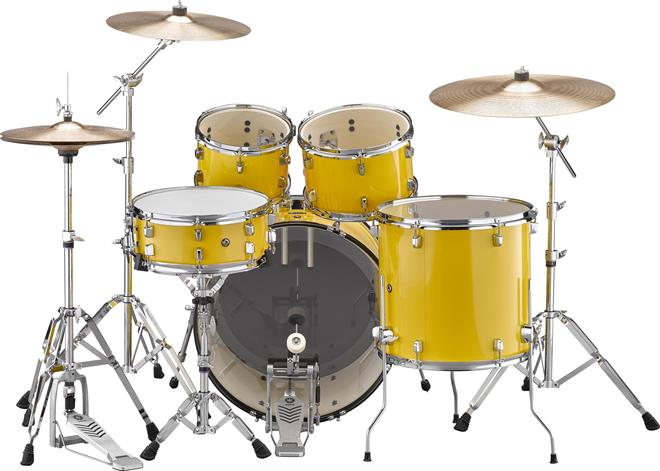 Yamaha Rydeen Standard Mellow Yellow komplet bobnov s činelami