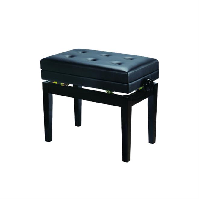 Flight FBKGC-1 klop za klavir, črna sijaj