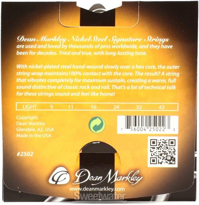 Dean Markley 2503 10-46 Signature Series Nickel Steel strune za električno kitaro