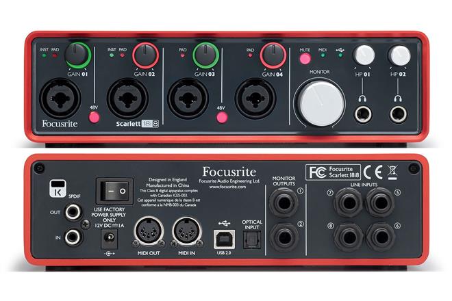 FOCUSRITE SCARLETT 18i8 audio vmesnik