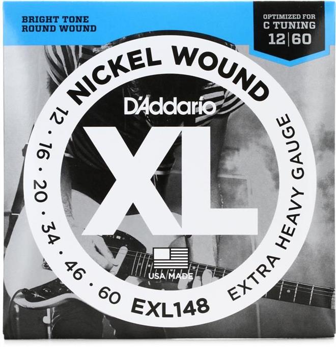 D'Addario EXL148 12-60 strune za el. kitaro