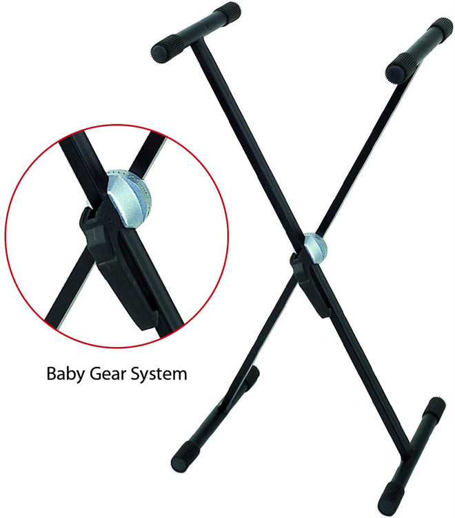 BSX stojalo za klaviature, ksilofon, nižje