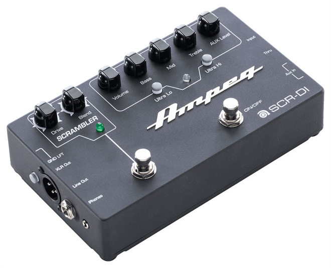 Ampeg SCR-DI DI-box in overdrive za bas kitaro