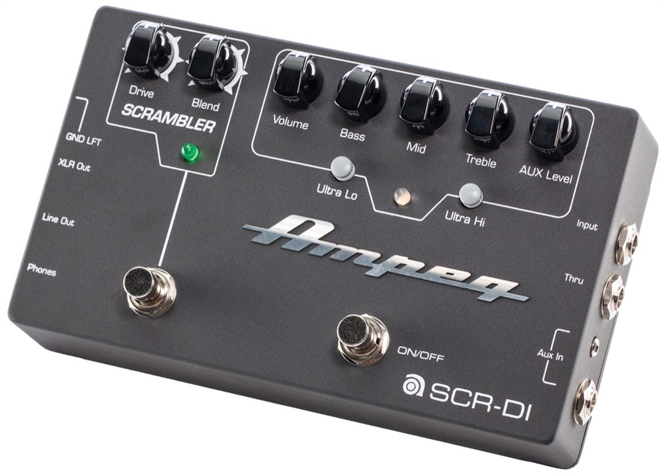 Ampeg SCR-DI DI-box in overdrive za bas kitaro